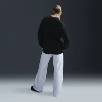 Nike Sportswear Essential женская оверсайз Long-Sleeve футболка цвет черный