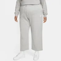 Nike Sportswear Club Fleece женская Mid-Rise Wide-Leg Sweatpants (большие размеры) цвет серый