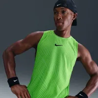 NikeCourt Slam мужские Dri-FIT ADV Tank Top цвет зеленый