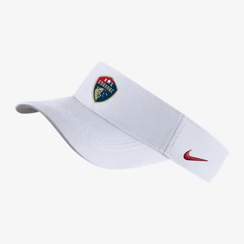 North Carolina Courage Nike Dri-FIT NWSL Visor колір білий