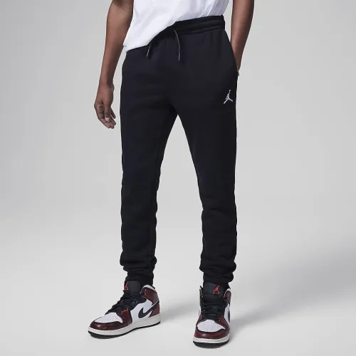Nike Jordan MJ Brooklyn Fleece Essentials Big детские Pants цвет черный