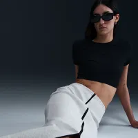 Nike Sportswear Tech Fleece женская Slim Maxi юбка цвет серый
