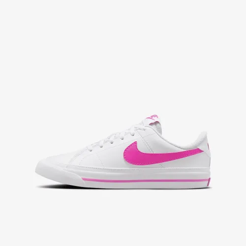 Nike Court Legacy Big дитячі Кросівки колір білий