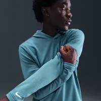Nike Tour мужские Dri-FIT для гольфа Толстовка с капюшоном синий