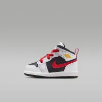 Nike Jordan 1 Mid Baby/Toddler Кроссовки цвет черный