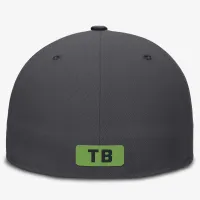 Tampa Bay Rays City Connect True чоловічі Nike Dri-FIT MLB Fitted Hat колір чорний
