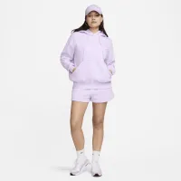 Nike Sportswear Phoenix Fleece жіноча оверсайз Pullover Толстовка з капюшоном колір фіолетовий
