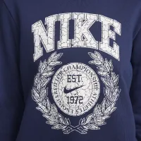 Nike Sportswear Club Fleece женская Crew-Neck свитшот синий