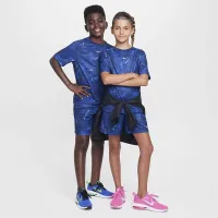 Nike Multi Big дитячі (для хлопчиків) Dri-FIT Short-Sleeve Top блакитний