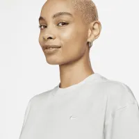 Nike Solo Swoosh женская футболка цвет серый