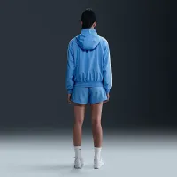 Nike Sportswear Classic Wovens жіноча Loose UV Hooded Куртка блакитний