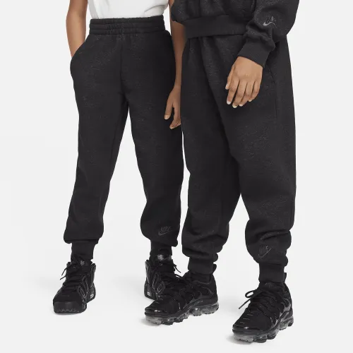 Nike Sportswear Icon Fleece EasyOn Big дитячі Loose Joggers колір чорний