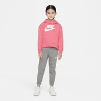 Nike Sportswear Club Fleece Little детские Pullover Толстовка с капюшоном Pink