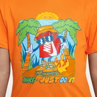 Nike Little детские Boxy Palm Tree футболка Orange
