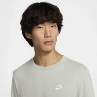 Nike Sportswear Club чоловічі Long-Sleeve футболка колір зелений