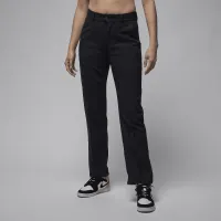 Nike Jordan жіноча Woven Pants колір чорний