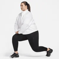 Nike Dri-FIT Prima жіноча 1/2-Zip тренувальні Top (великі розміри) колір білий