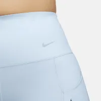 Nike Go женская Firm-Support С высокой Талией 7/8 лосины с карманамисиний