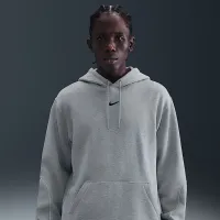 Nike NOCTA мужские Fleece Толстовка с капюшоном цвет серый