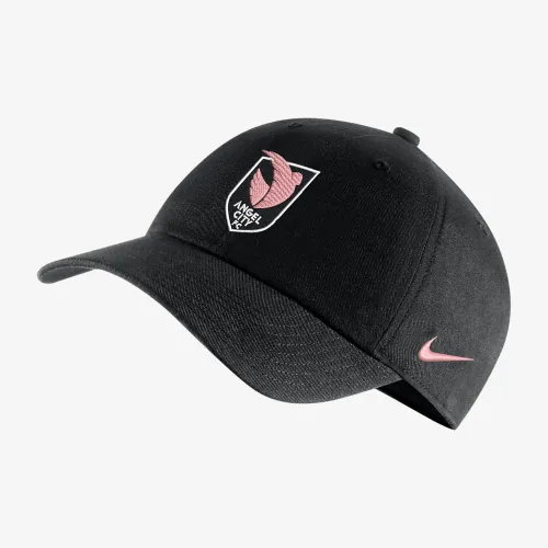 Angel City FC Heritage86 Nike NWSL Soccer Cap цвет черный