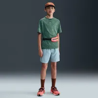 Nike Multi Big детские Dri-FIT Short-Sleeve Top цвет зеленый