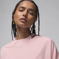 Nike Jordan жіноча Knit Cropped Top Pink