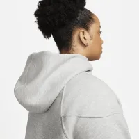 Nike Sportswear Tech Fleece Windrunner женская Full-Zip Толстовка с капюшоном (большие размеры) цвет серый