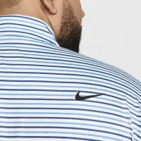 Nike Tour чоловічі Dri-FIT Striped для гольфу Polo блакитний