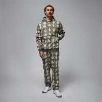 Nike Jordan Sport Hoop Fleece чоловічі Dri-FIT Printed Pullover Толстовка з капюшоном колір білий