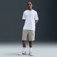 Nike Club мужские Fleece Cargo шорты цвет серый