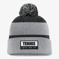 Nike Swoosh Peak Tennis Beanie цвет серый