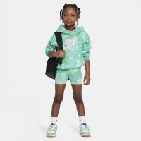 Nike Printed Club Toddler Pullover Толстовка з капюшоном колір зелений