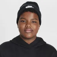 Nike Peak Big дитячі Beanie колір чорний