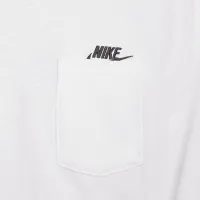 Nike Sportswear Premium Essentials мужские Long-Sleeve Pocket футболка цвет белый