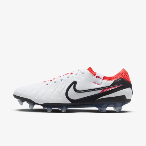 Nike Tiempo Legend 10 Elite Firm-Ground Low-Top футбольные бутсы цвет белый