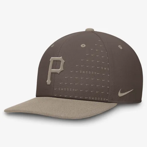 Pittsburgh Pirates Statement Pro чоловічі Nike Dri-FIT MLB Adjustable Hat колір коричневий