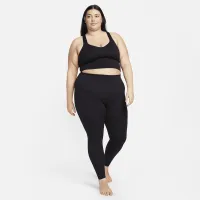 Nike Alate женская Light-Support Padded Sports Bra Tank Top (большие размеры) цвет черный
