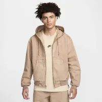 Nike Life чоловічі Full-Zip Unlined Куртка колір коричневий