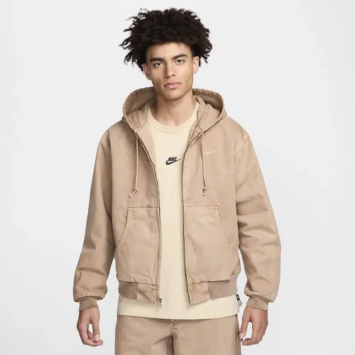 Nike Life чоловічі Full-Zip Unlined Куртка колір коричневий
