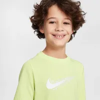 Nike Multi Big дитячі (для хлопчиків) Dri-FIT Short-Sleeve Top Yellow