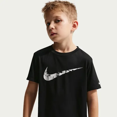 Nike Little детские Dri-FIT Trophy Jersey футболка цвет черный