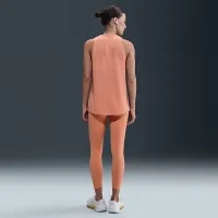 Nike Dri-FIT женская тренировочные Tank Orange