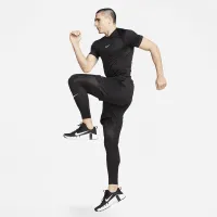 Nike Pro чоловічі Dri-FIT Slim Short-Sleeve Top колір чорний
