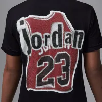 Nike Jordan Big дитячі Jersey Collage футболка колір чорний