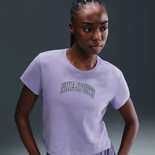 Nike Sportswear жіноча Short-Sleeve футболка колір фіолетовий