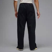 Nike Jordan Brooklyn Fleece мужские оверсайз Open-Hem Pants цвет черный