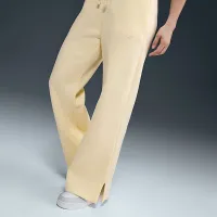 Nike Sportswear Phoenix Fleece женская С высокой Талией Wide-Leg Sweatpants цвет коричневый