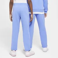 Nike Sportswear Club Fleece Big детские Open-Hem Pants синий