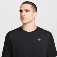 Nike Solar Chase мужские Dri-FIT ADV Short-Sleeve Running Top цвет черный