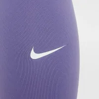 Nike One Big дитячі (Girls') Dri-FIT З високою талією лосіни колір фіолетовий